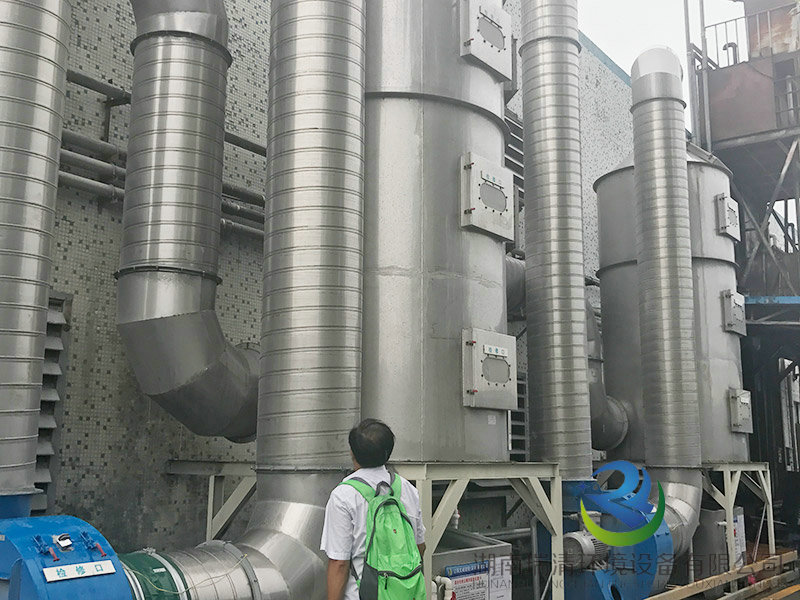 金屬行業(yè)防爆噴淋塔